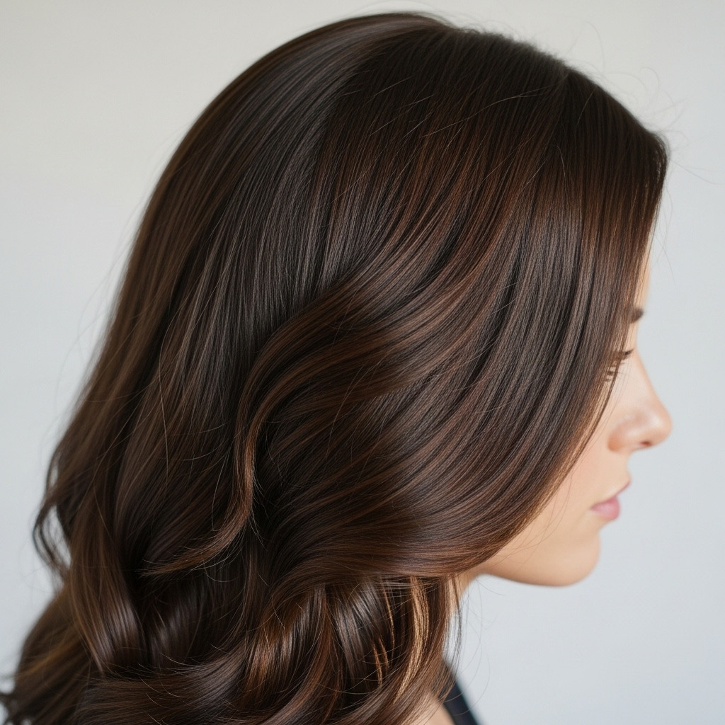 Melena con extensiones de pelo natural para más volumen